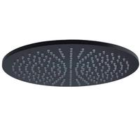 Paffoni Stick soffione doccia 22.5x22.5 cm rotonda nero ZSOF074NO