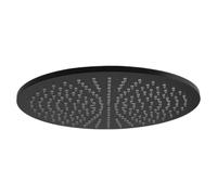 Soffione tondo in ottone nero opaco modello master 1/2 - 1 getto - ?225mm R...