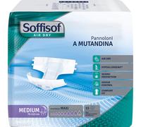 soffisof air dry pannolino mutandina maxi m 15 pezzi