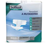 Soffisof Air Dry Pannoloni con Adesivi Maxi Plus - 15x Pannolone per Anziani