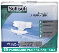 Soffisof Air Dry Pannoloni con Adesivi Maxi Super 60 St
