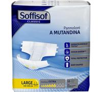 soffisof Pannolino mutandina classic extra l 15 pezzi