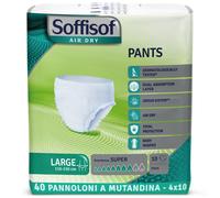 Soffisof Pants Super M, L e XL - Pannoloni Anziani a Mutandina - Cartone Scorta
