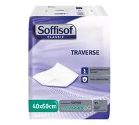 SOFFISOF Traversa monouso per incontinenza Classic 8 gocce 40x60 cm 15 pezzi