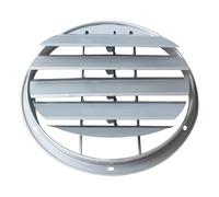 Soffit Vents Round Soffit Vent Covers Air Outlet Cover Round Air Vent Grill Exhaust Fan Movable Shutter(14inch)
