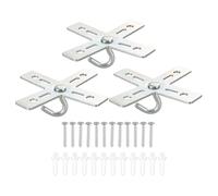 Soffitto Gancio Kit,3 Set Croce Design Piastra Supporto Appendino Supporto