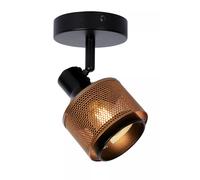 Soffitto Industriale Flessibile Metallo Bronzo Nero E14 Spot Lampada Cucina