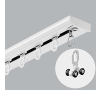 Soffitto k per Curts WallMountFlexible Curt Rail Set Design senza sforzo per un funzionamento regolare Perfetto per l'arredamento della casa e l'ottimizzazione dello spazio
