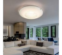 Soffitto Lampada da Parete Soggiorno Cristalli LED D 20 CM