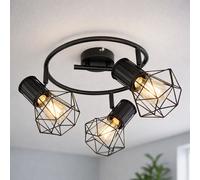 Soffitto Lampada Spot Plafoniera Industrialmente Griglia Sala Pranzo Mobile [EEK: Inaditato]