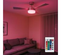 Soffitto LED RGB Ventilatore Ventola Riscaldatore Ufficio Lampada Telecomando [EEK: F]