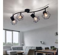 Soffitto Luce Salotto Camera Gabbia Spot Licht-Schiene Fascio Lampada Regolabile