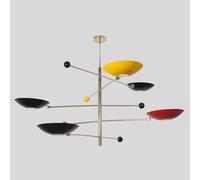 Soffitto Moderno Lampada Personalizzato Colore Tonalità Stilnovo Sputnik Ottone