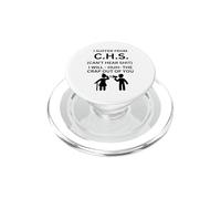 Soffro di CHS non riesco a sentire l"umorismo colpito PopSockets PopGrip per MagSafe