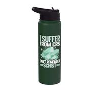 Soffro di CRS Can't Remember Schist Mineral Collection Stainless Steel Insulated Water Bottle
