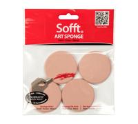 Sofft Artist Tools by GOLDEN, spugne rotonde, confezione da 4, pastelli per artisti professionisti