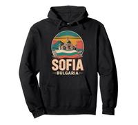 Sofia Bulgaria Vivid Scene Viaggio Souvenir Felpa con Cappuccio