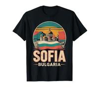 Sofia Bulgaria Vivid Scene Viaggio Souvenir Maglietta