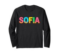 Sofia, cialda Gelato con Nome, Regalo di Compleanno per Figlia Maglia a Manica