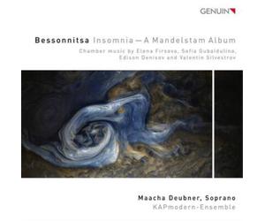 Sofia Gubaidulina Bessonnitsa Insomnia - A Mandelstam Album (CD) Album