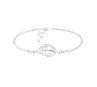 Sofia Milani - Bracciale da donna in argento 925 - con zirconi - Ciondolo a foglia - B0395