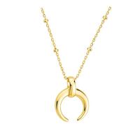 Sofia Milani - Collana da Donna in Argento 925 - Placcata in Oro - Ciondolo a Luna - N0801