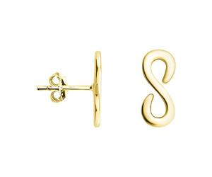 SOFIA MILANI - Orecchini da Donna in Argento 925 - Placcati in Oro - Orecchino a Perno ad Infinito - E1206