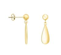 SOFIA MILANI - Orecchini da Donna in Argento 925 - Placcati in Oro - Orecchino Pendente a Goccia Sfera - E1848