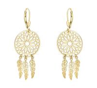 SOFIA MILANI - Orecchini Donna Argento 925 - Placcati in Oro - Orecchini Pendenti ad Acchiappasogni - 20940