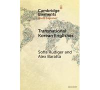 Sofia Rüdiger Alex Baratta Transnational Korean Englishes (Tascabile)