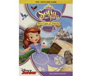 Sofia the First: Once Upon a Princess Dvd + Princess Guidebook / Tiara Making Kit with 2 Bonus Episodes