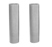 SOFIALXC 304 in Acciaio Inox Tessuto Rete Metallica d'Acciaio Fine dello Schermo 20 Mesh 50x100cm 2pcs