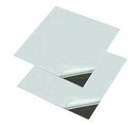 SOFIALXC Lamiera in Acciaio Inox 304 Lavorazione Metalli Superficie dello Specchio di Lucidatura-100mmx100mmx Thick:2mm 2pcs