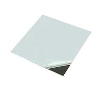 SOFIALXC Lamiera in Acciaio Inox 304 Lavorazione Metalli Superficie dello Specchio di Lucidatura-200mmx200mm Thick:1.5mm