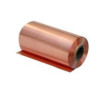 SOFIALXC Pure Copper Lamiera Spessore (0,1 mm)-Larghezza: 50 mm Lunghezza: 5000 mm