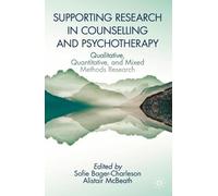Sofie Bager-Charleson Alis Supporting Research in Counselling and P (Tascabile)