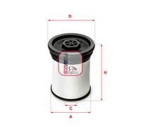 Filtro carburante SOFIMA S1019NE