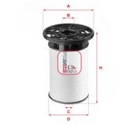 Filtro carburante SOFIMA S 1076 NE