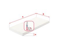 SOFIMA S 3024 C Filtro, Aria abitacolo per FIAT,LANCIA