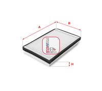 SOFIMA S 3033 C Filtro, Aria abitacolo per FIAT