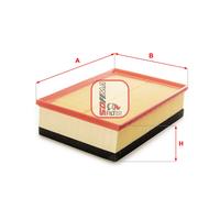 SOFIMA S 3556 A Filtro aria per NISSAN,OPEL,RENAULT,VAUXHALL