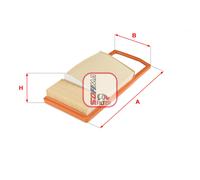 SOFIMA S 3795 A Filtro aria per FIAT