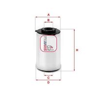 SOFIMA S 3H2O NE Filtro carburante Filtro combustibile per CITROËN JUMPER Kasten