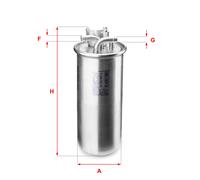 Filtro carburante SOFIMA S4001NR