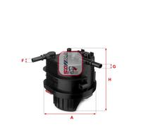 Sofima Filtro Carburante S4015Nr