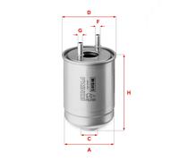 SOFIMA S 4113 NR Filtro carburante Filtro combustibile per RENAULT Fluence (L3)