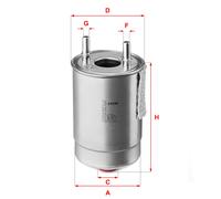 SOFIMA S 4147 NR Filtro carburante per RENAULT