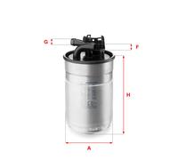 Filtro carburante SOFIMA S4424NR