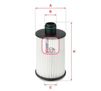 Filtro olio SOFIMA S5088PE