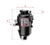 SOFIMA S 5112 GC Filtro carburante per FIAT